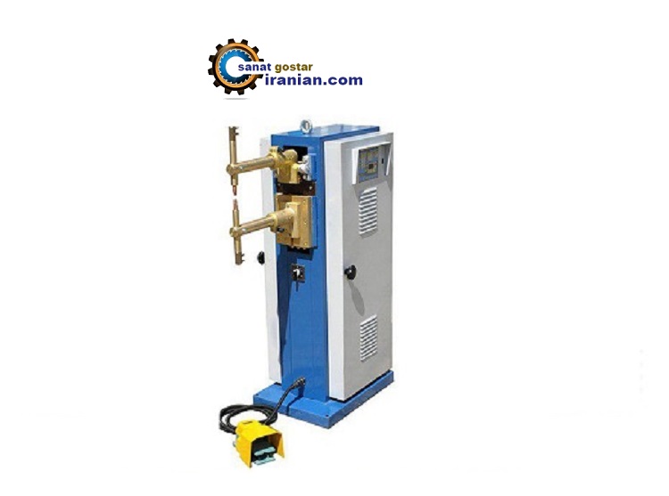 دستگاه نقطه جوش پدالی تایمردار تریستوری تنظیم خودکار 55KW پیشرو صنعت